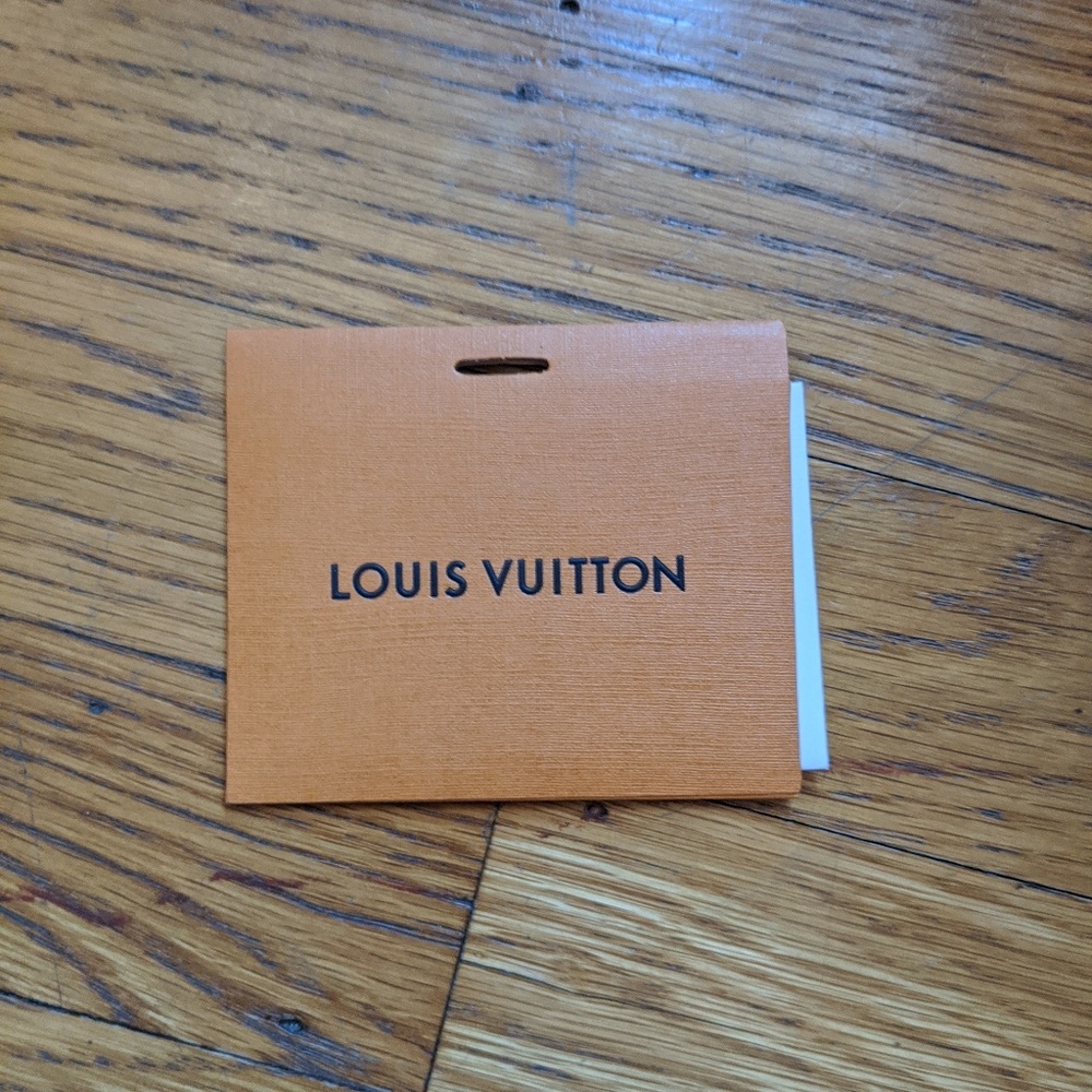 Authentic Louis Vuitton Gift Tag